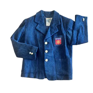 1960's Navy / Grey Striped  Blazer 5-6Y