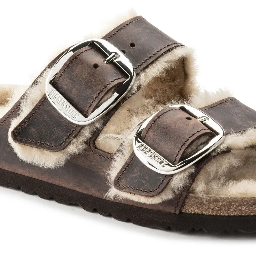 Arizona Big Buckle Shearling Brown        