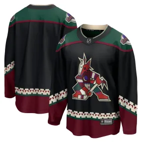 Arizona Coyotes Fanatics Branded 2021/22 Home Breakaway Jersey - Black