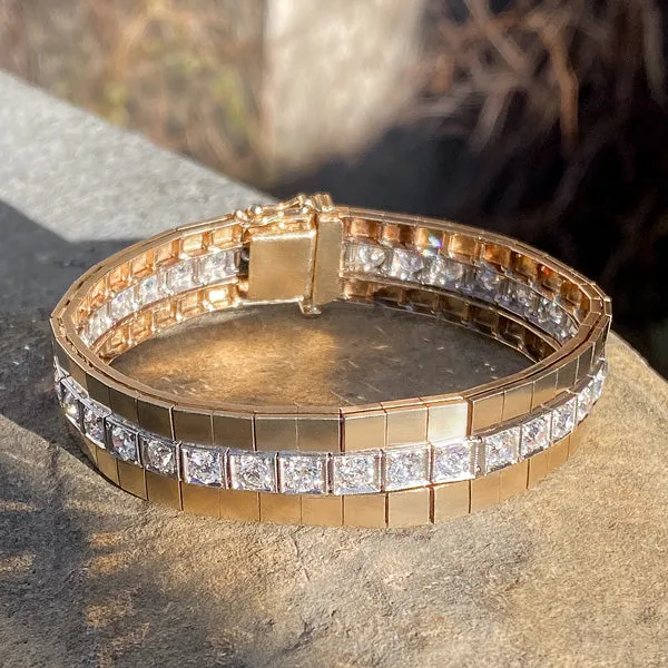 Art Deco/ Retro Diamond Bracelet