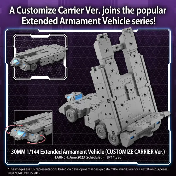 Bandai 1/144 30mm Extended Armament Vehicle Customize Carrier Ver.