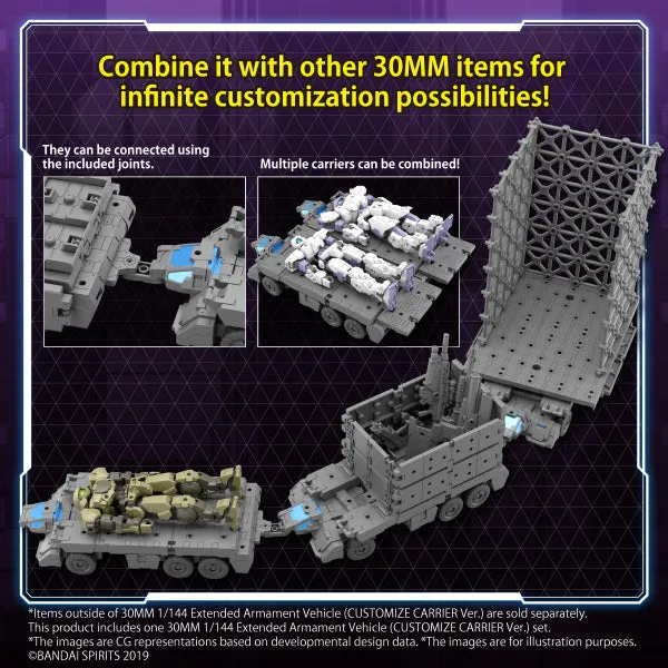 Bandai 1/144 30mm Extended Armament Vehicle Customize Carrier Ver.