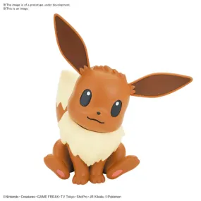 Bandai Pokemon Model Kit Qucik!! 04 Eevee