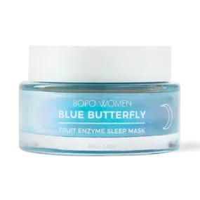 Blue Butterfly Enzyme Sleep Mask