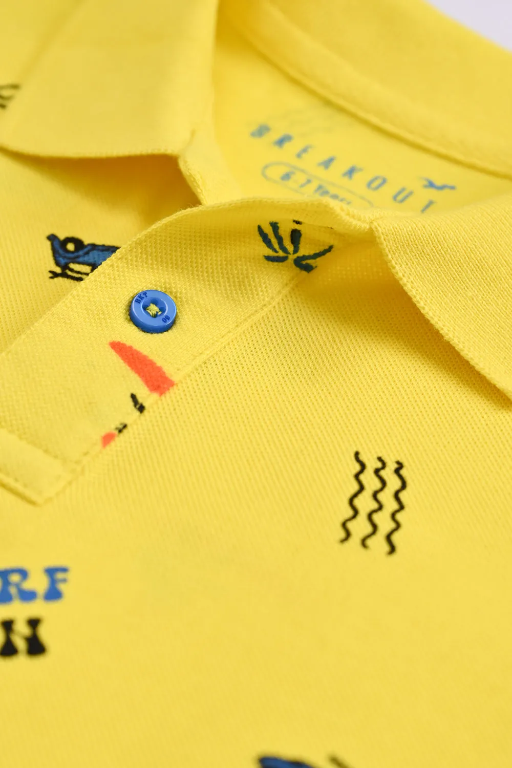 BOYS PRINTED POLO