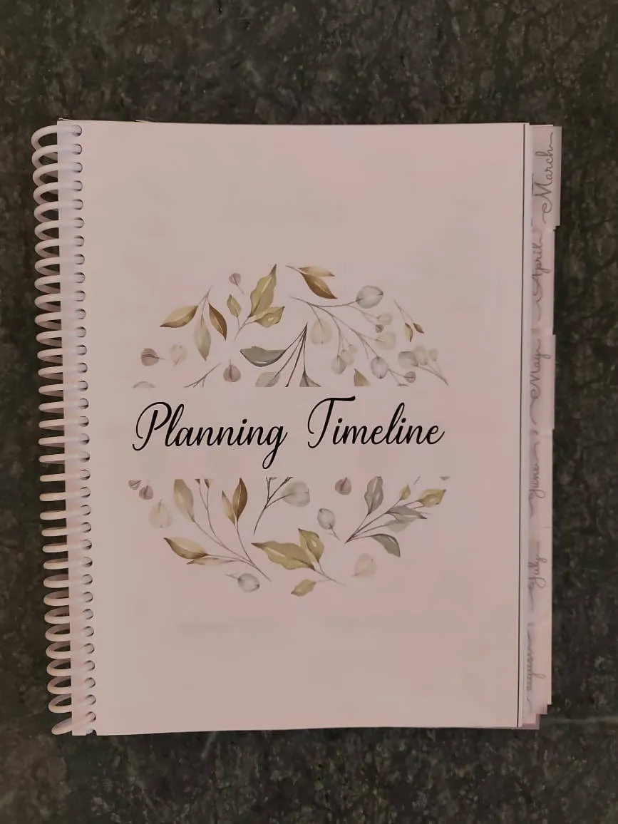 Bridal planner