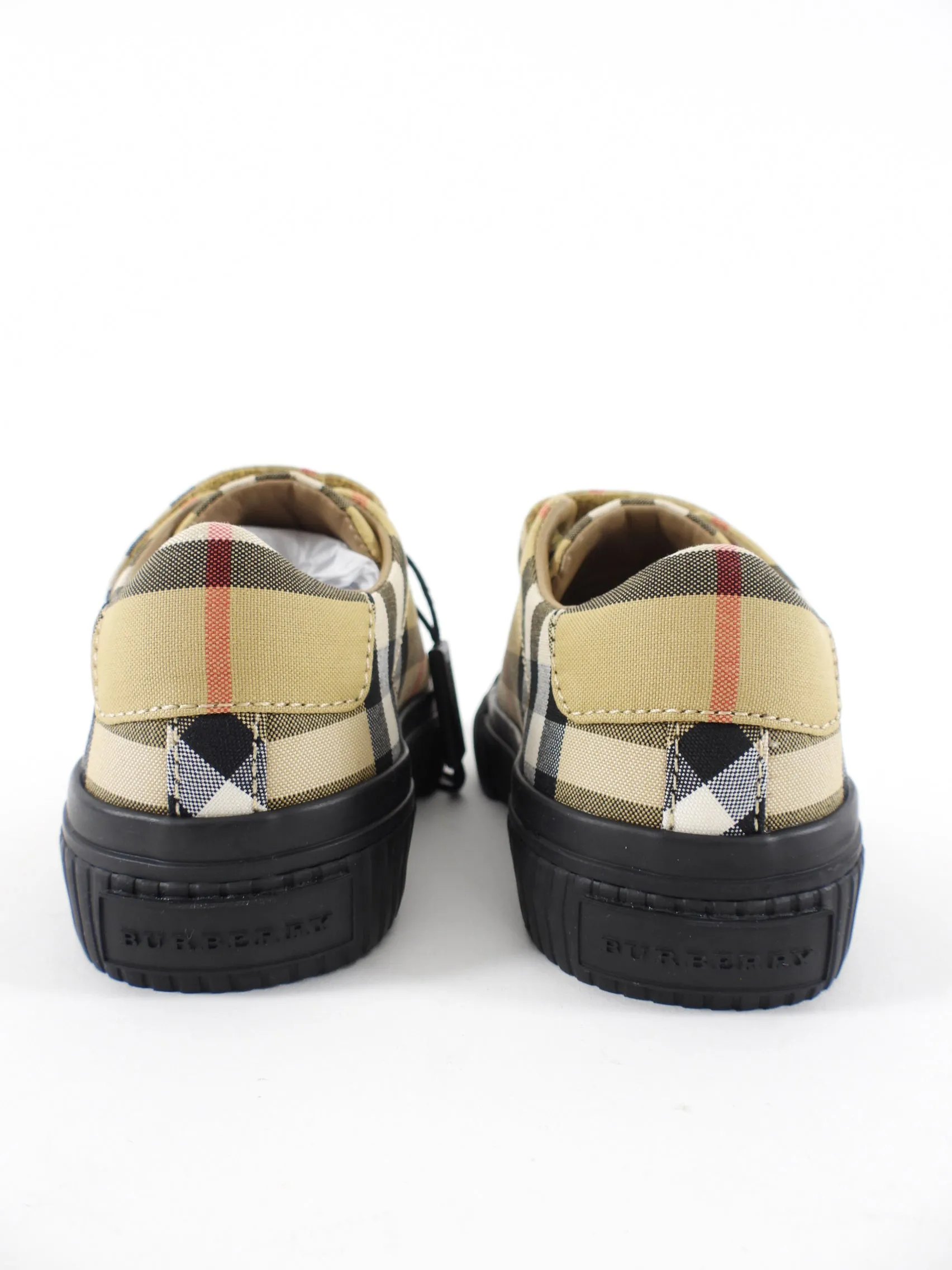 Burberry Nova Check Low Sneakers - 23 US