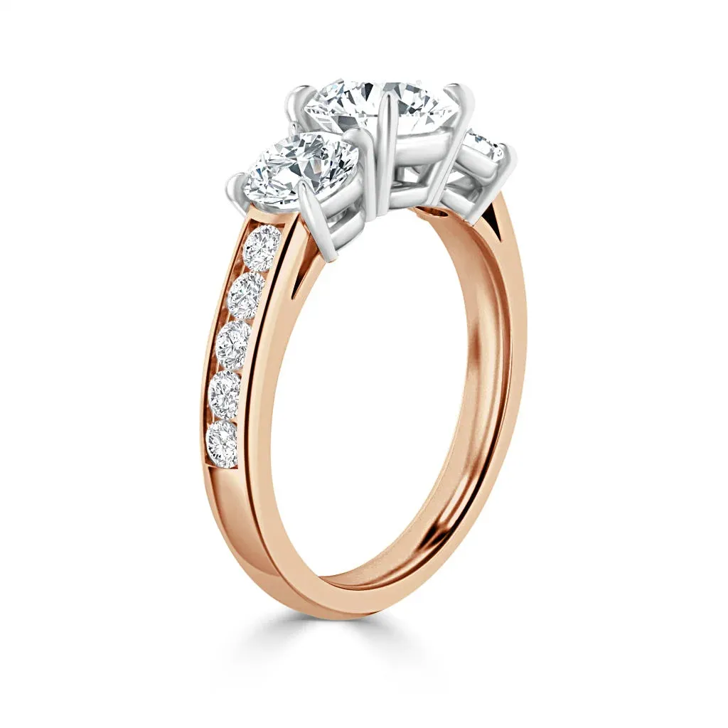 Charlotte - 18ct Rose Gold - Round