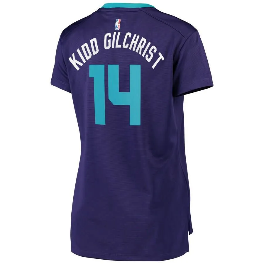 Charlotte Hornets Michael Kidd-Gilchrist Fanatics Branded Replica Fast Break Player Statement Jersey Womens - Purple | Ireland T5392E1