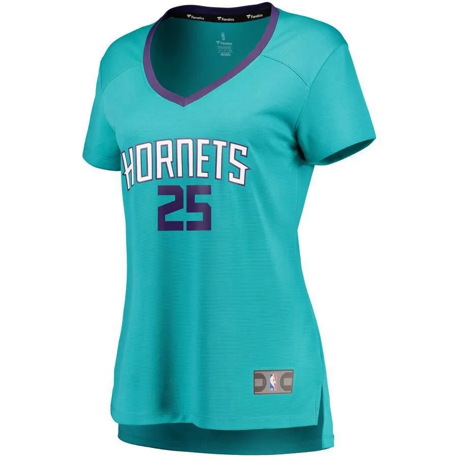 Charlotte Hornets PJ Washington Jr. Fanatics Branded Replica Fast Break Player Icon Jersey Womens - Blue | Ireland R2072O0