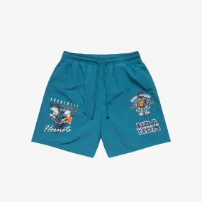 Charlotte Hornets Where You At Shorts - Teal