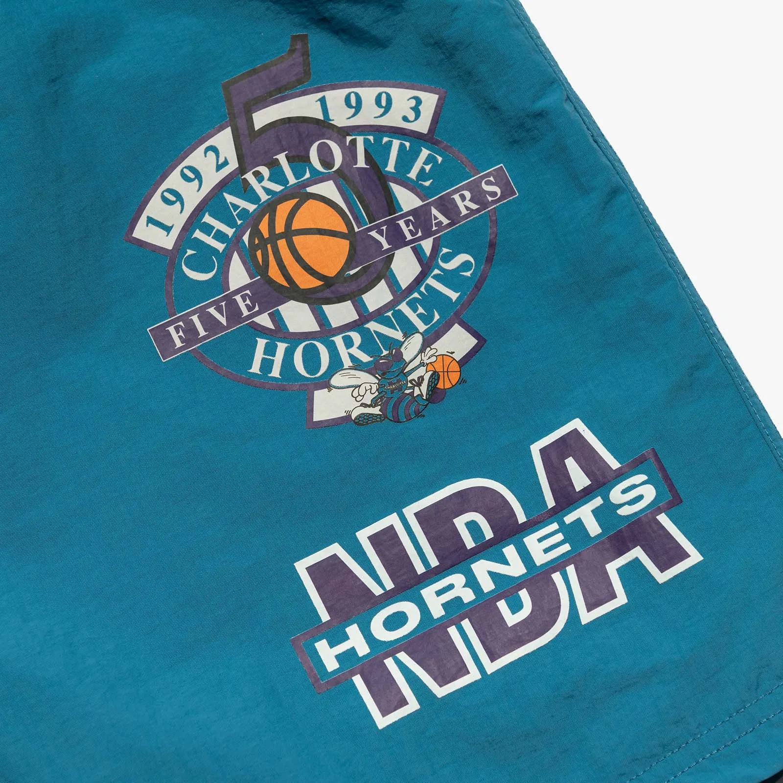 Charlotte Hornets Where You At Shorts - Teal