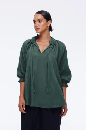 Charlotte Top - Deep Olive