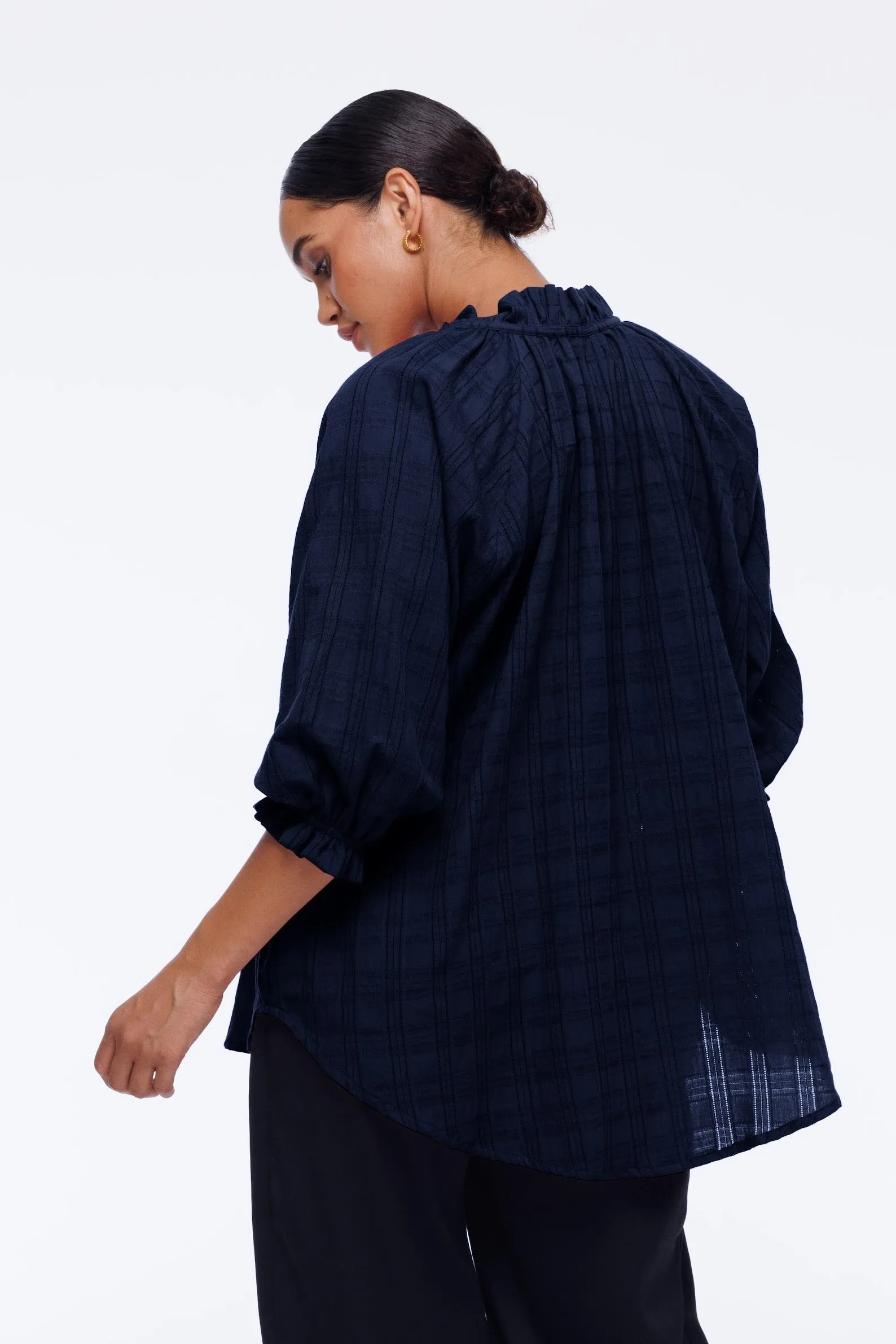 Charlotte Top - Indigo