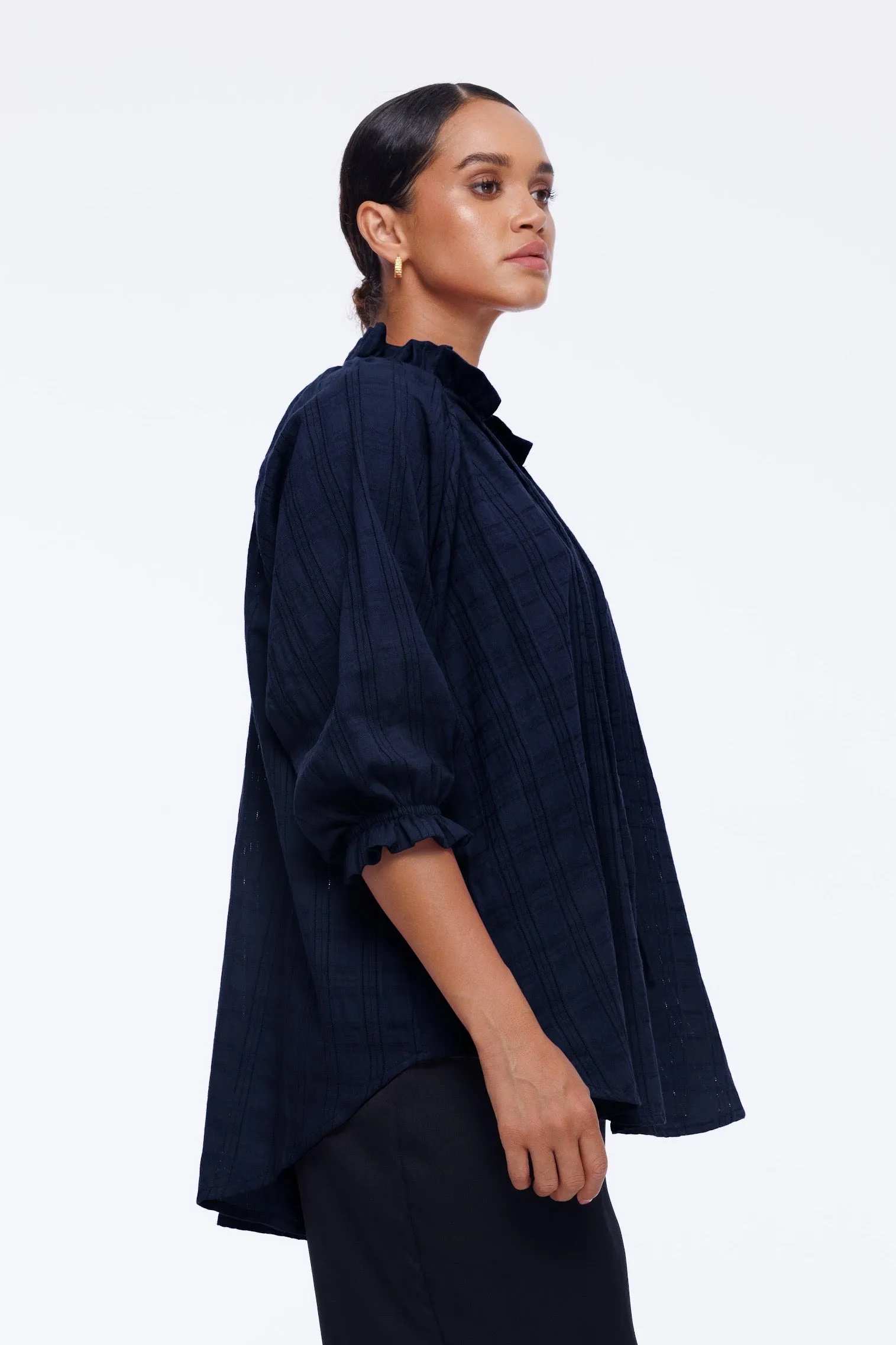 Charlotte Top - Indigo