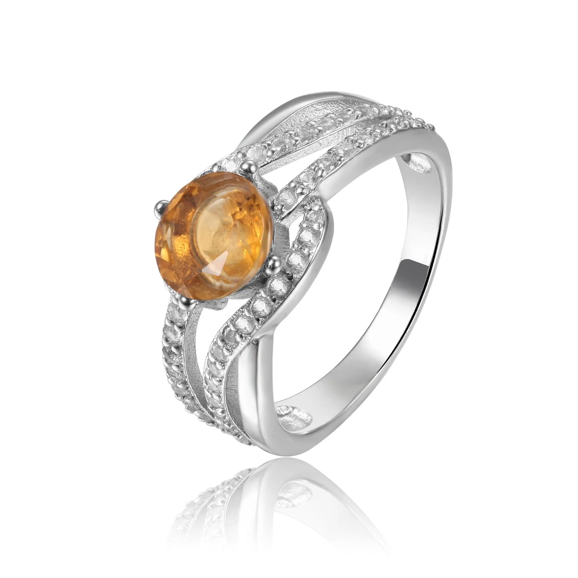 Citrine Fashion Ring