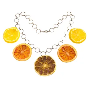 Citrus Salad Necklace