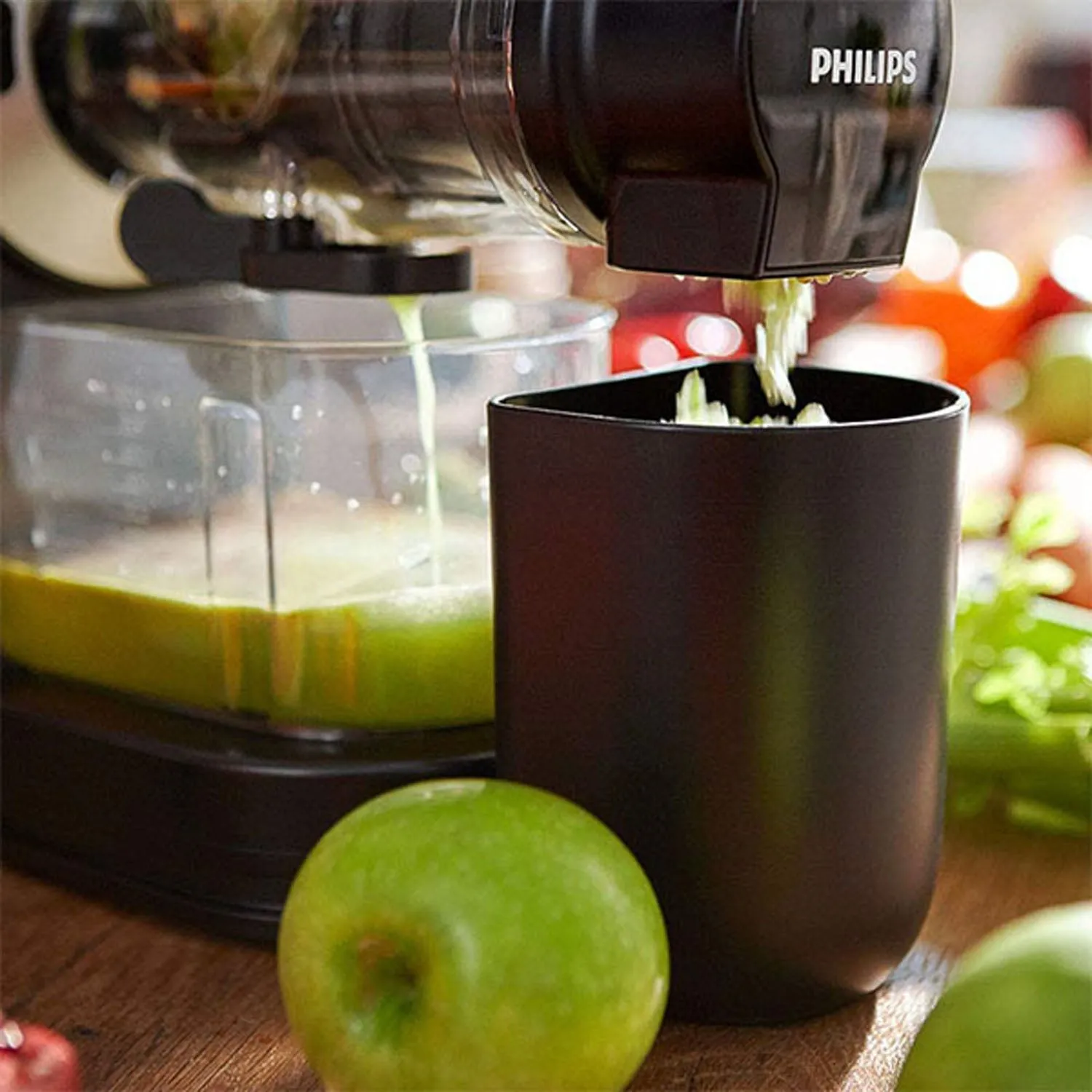 Cold Press Masticating Slow Juicer - Black