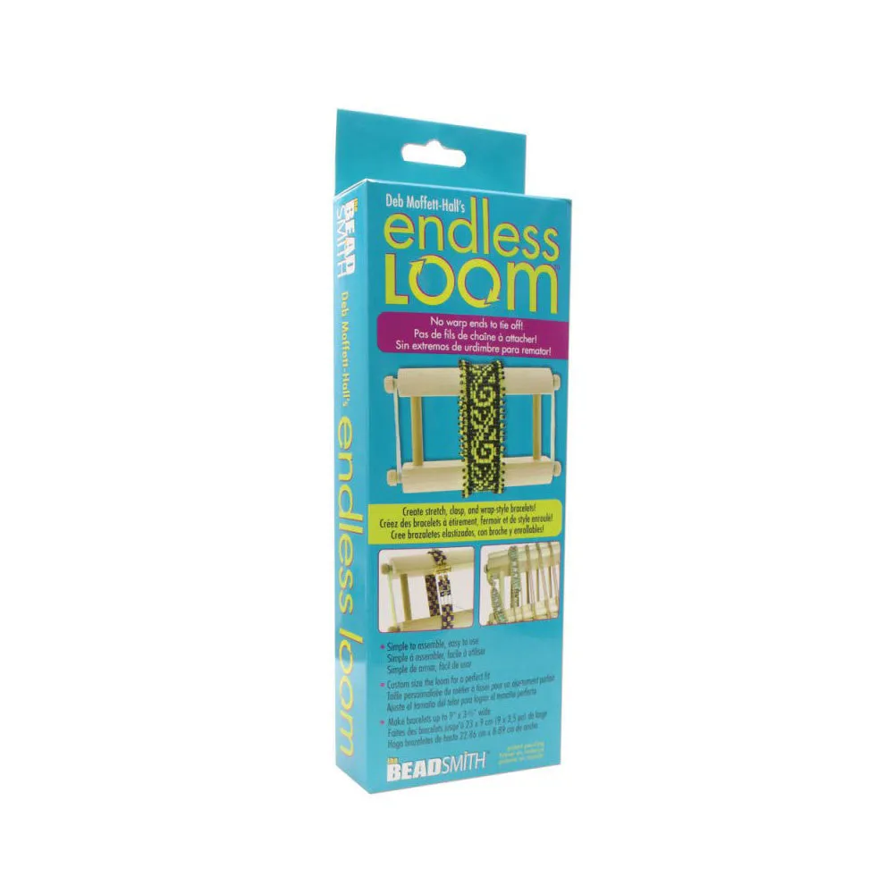 Endless Loom, No Warp Threads, Endless Beading Loom, Bracelet Making Tool, Travel Loom