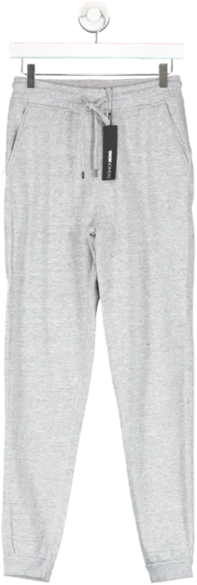 Fashion Nova Grey Look Again Joggers UK S