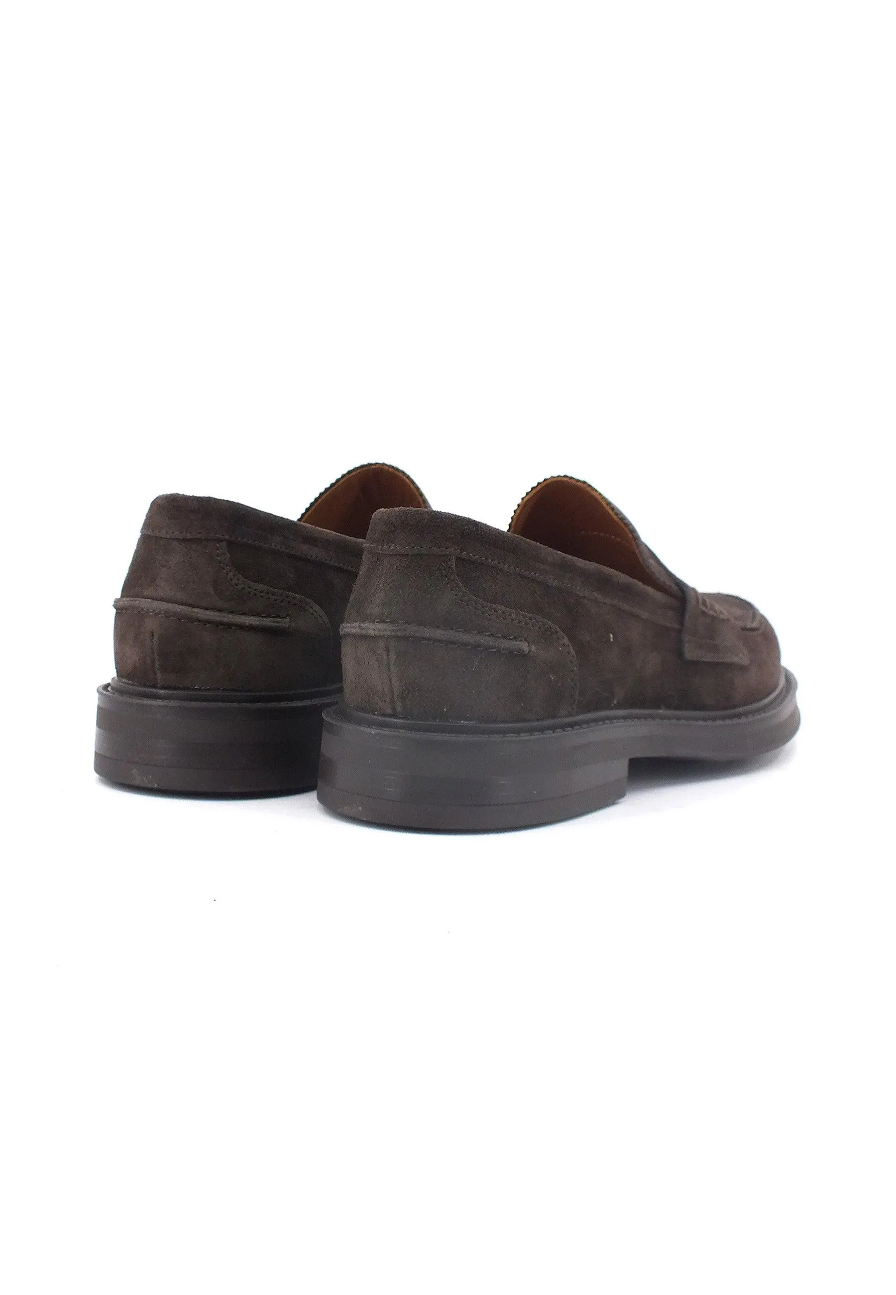 FRAU Waxy Mocassino Uomo Pepe Marrone 73A8149