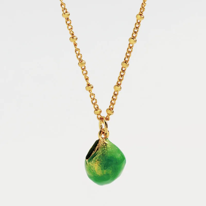 Fruit Enamel Necklace