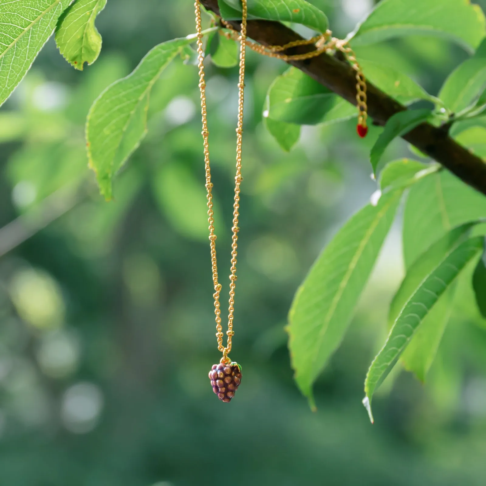 Fruit Enamel Necklace