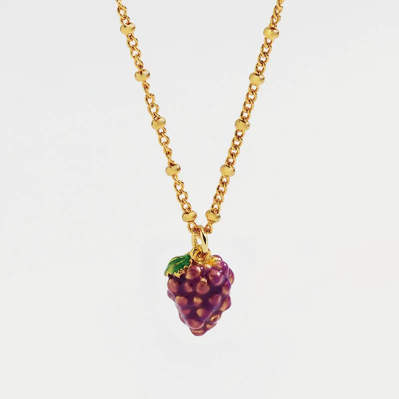 Fruit Enamel Necklace