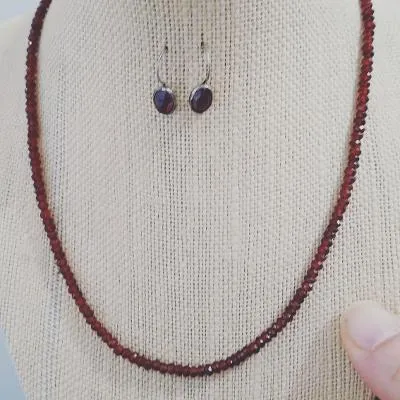 Garnet Necklace  (Savor the Flavor collection)