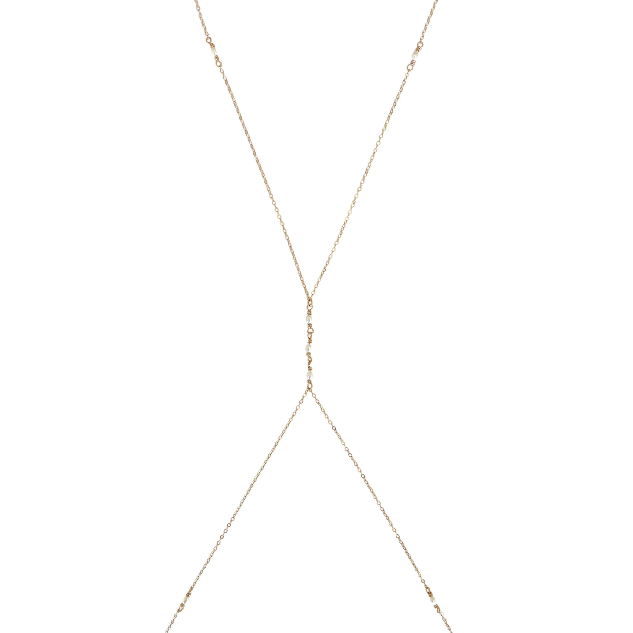 GF Pearl body chain