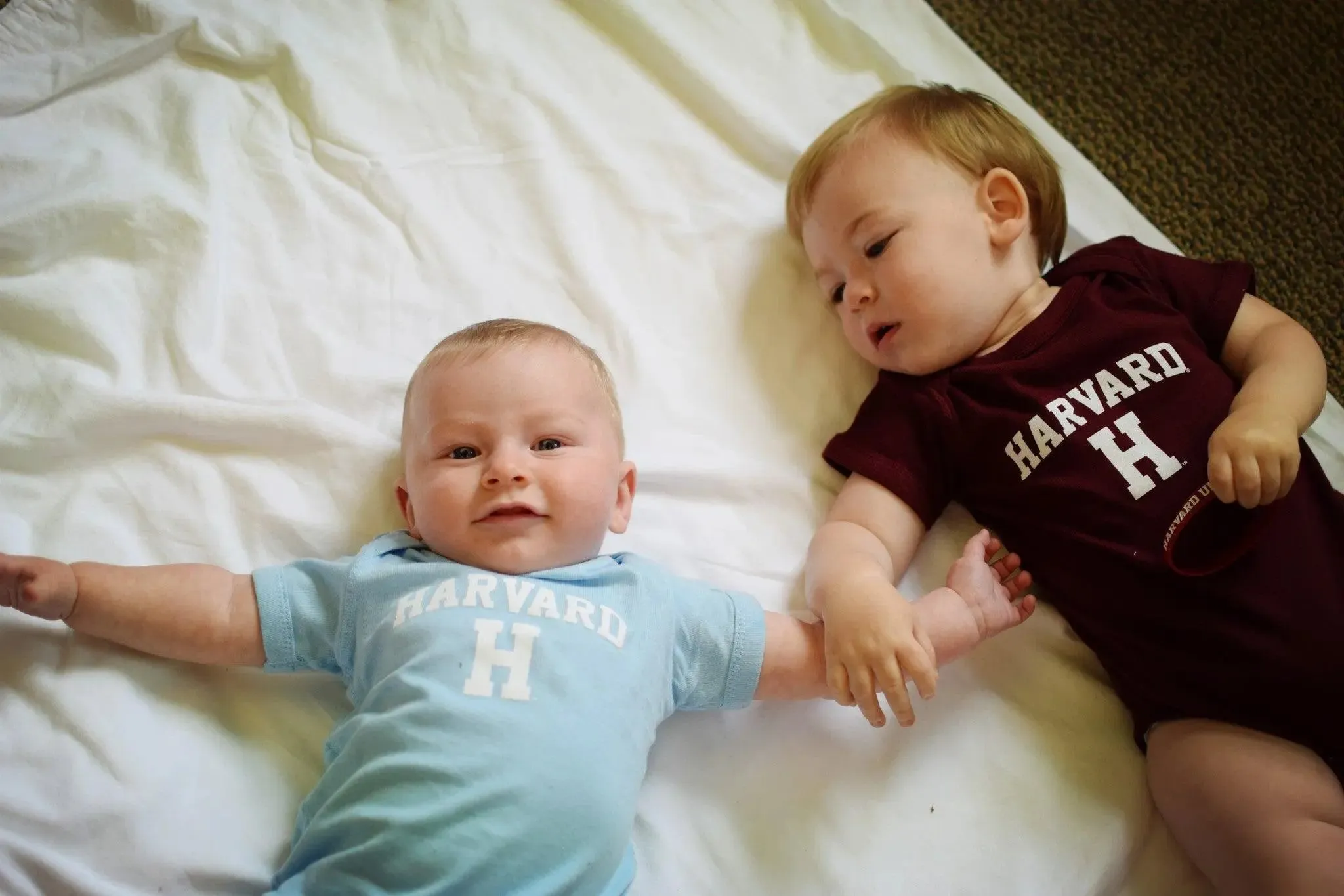 Harvard H Infant Onesie