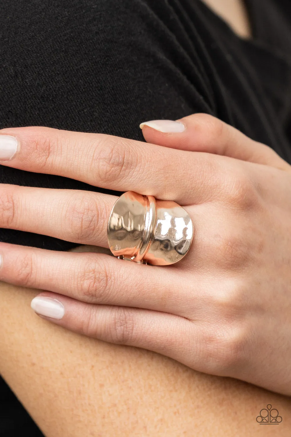 High Stakes Gleam - Rose Gold Ring