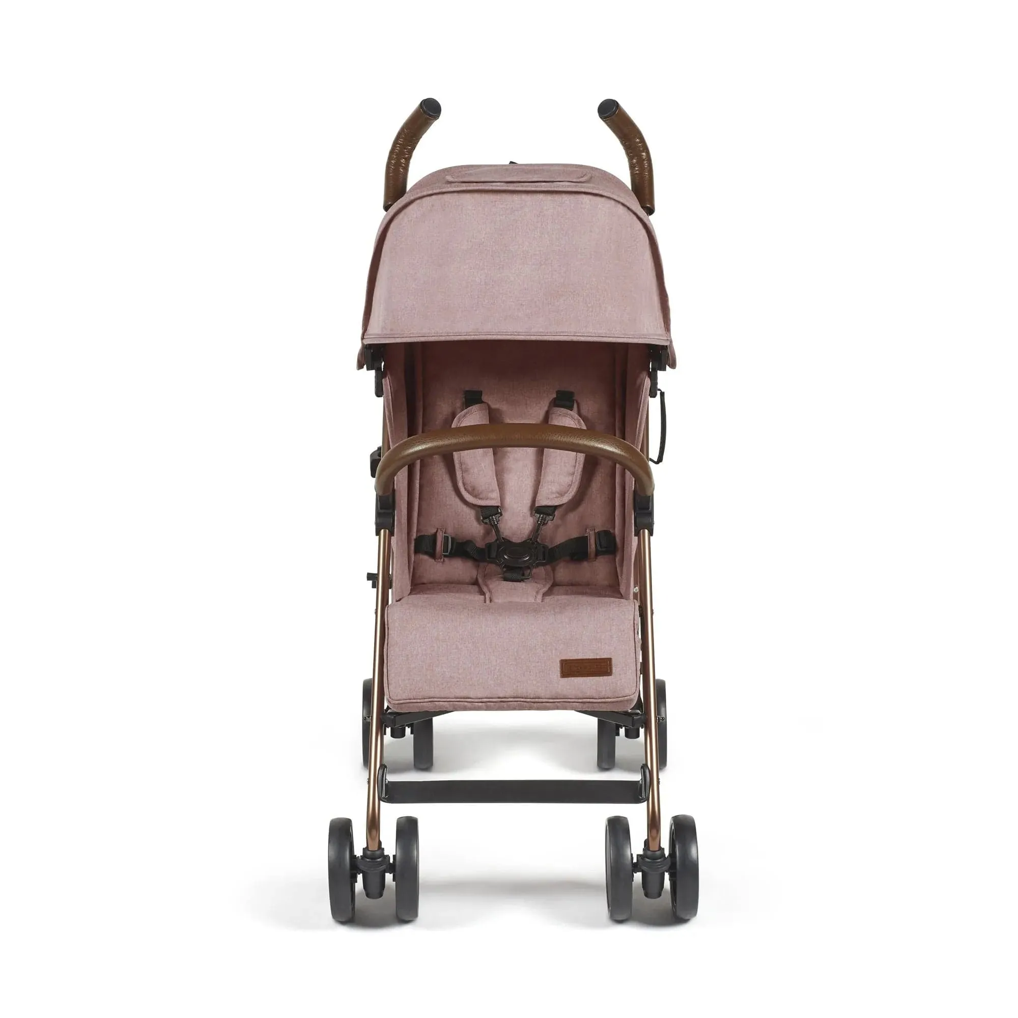 Ickle Bubba Discovery Stroller, Max Bundle - Rose Gold / Dusky Pink / Tan