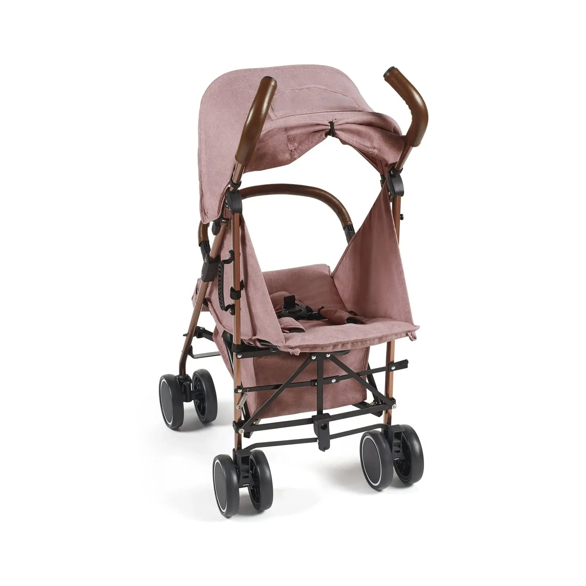 Ickle Bubba Discovery Stroller, Max Bundle - Rose Gold / Dusky Pink / Tan