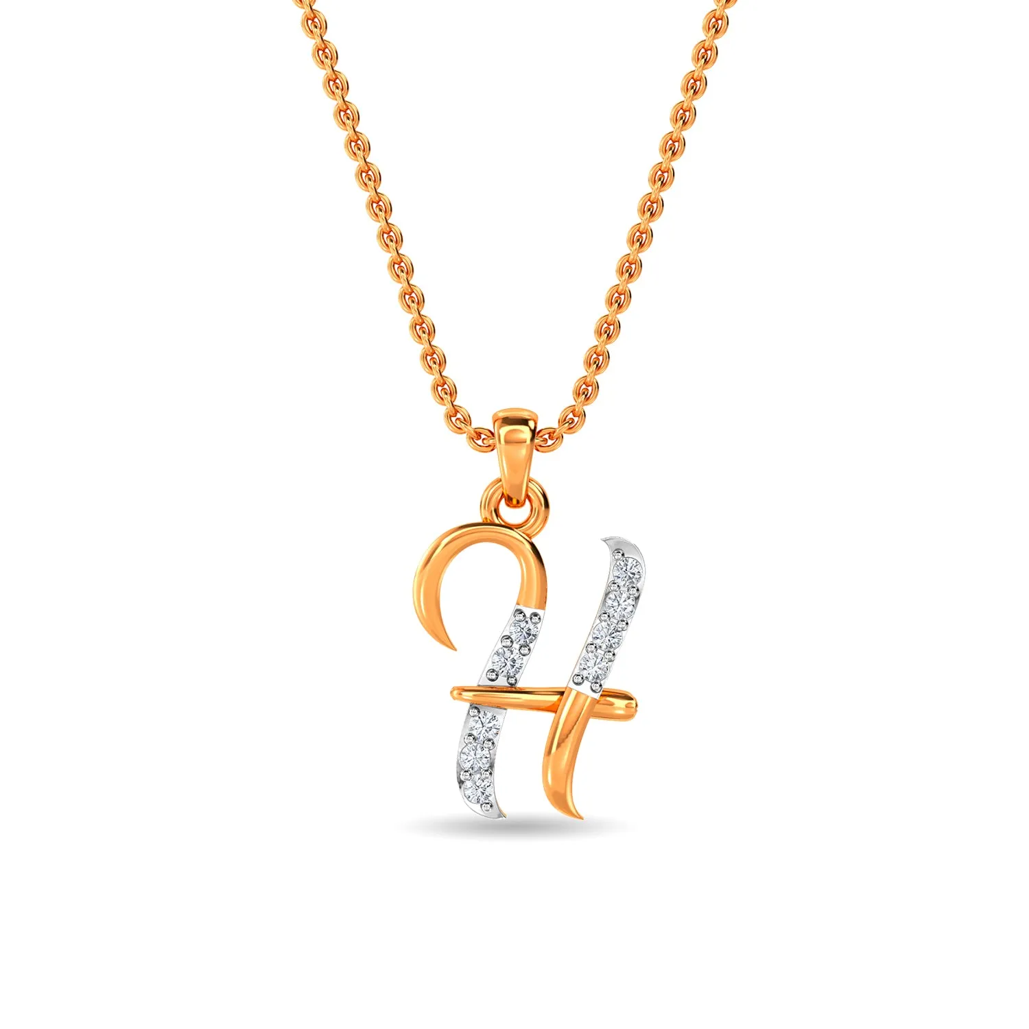 Initial H Pendant