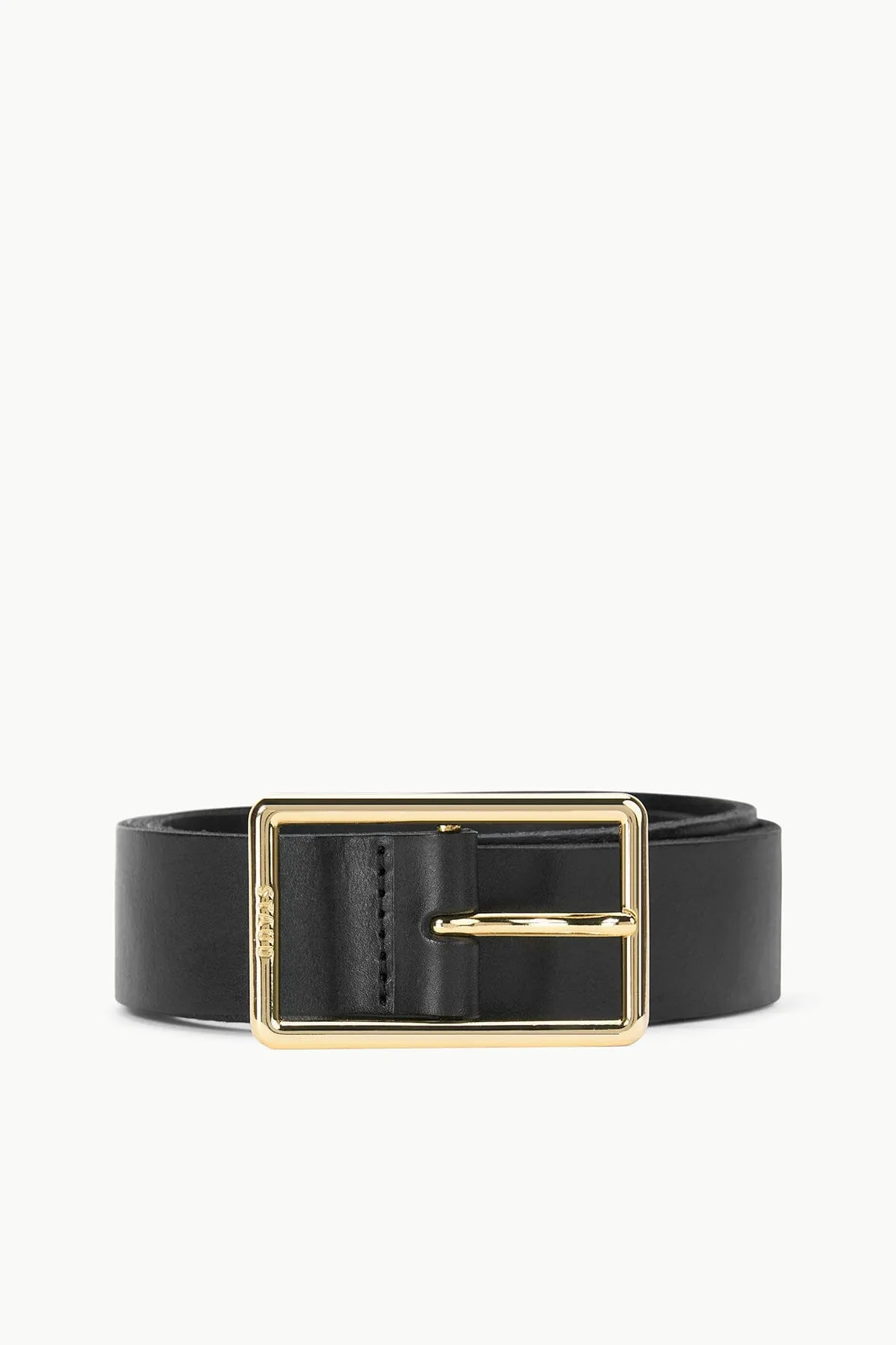 JEANS BELT | BLACK YELLOW GOLD