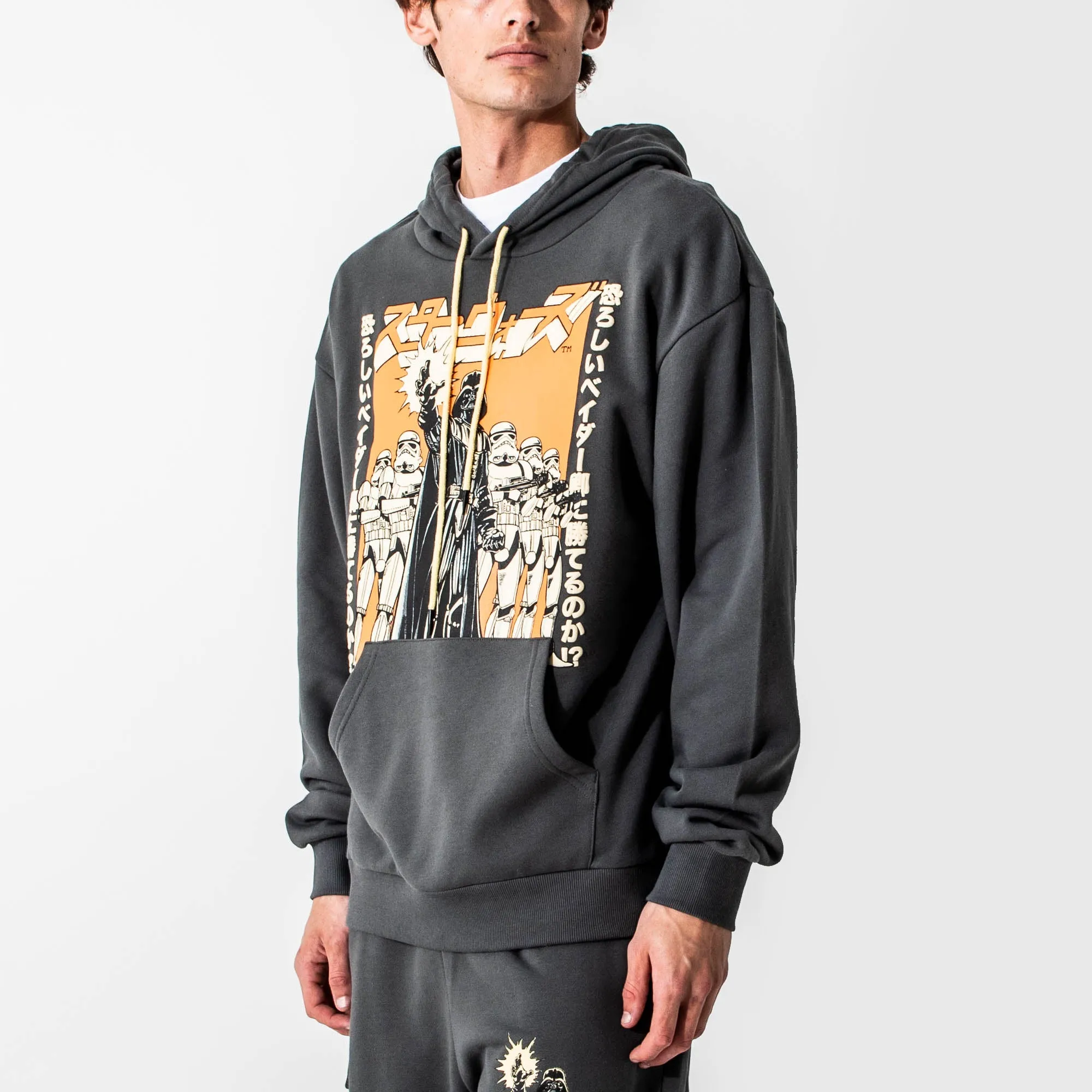 Kanji Vader With Troopers  Hoodie and Shorts Lounge Set