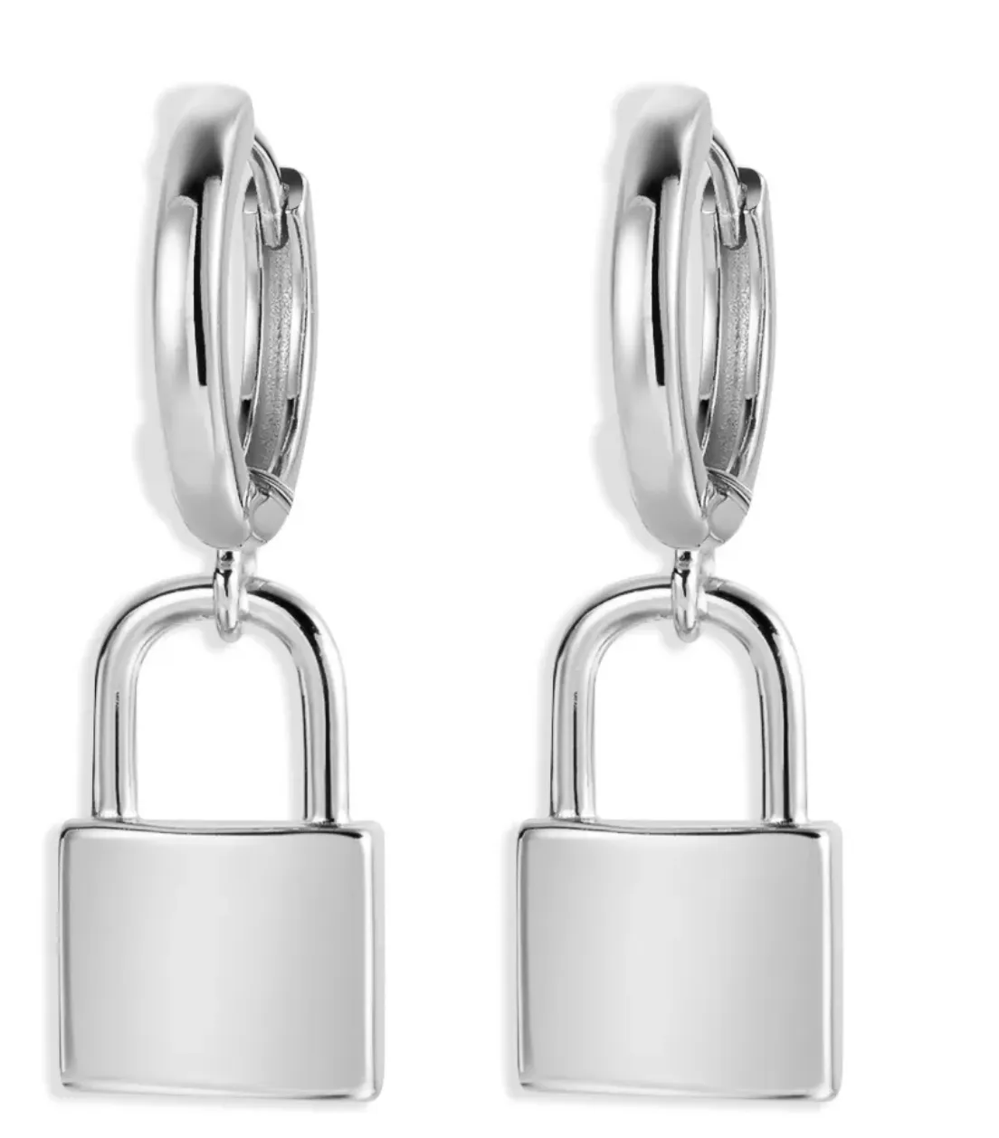 Lock Statement Earrings