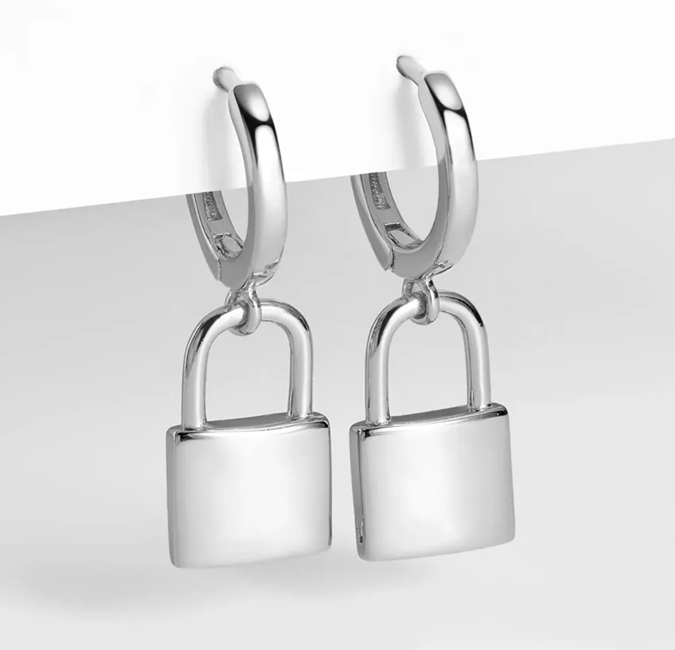 Lock Statement Earrings