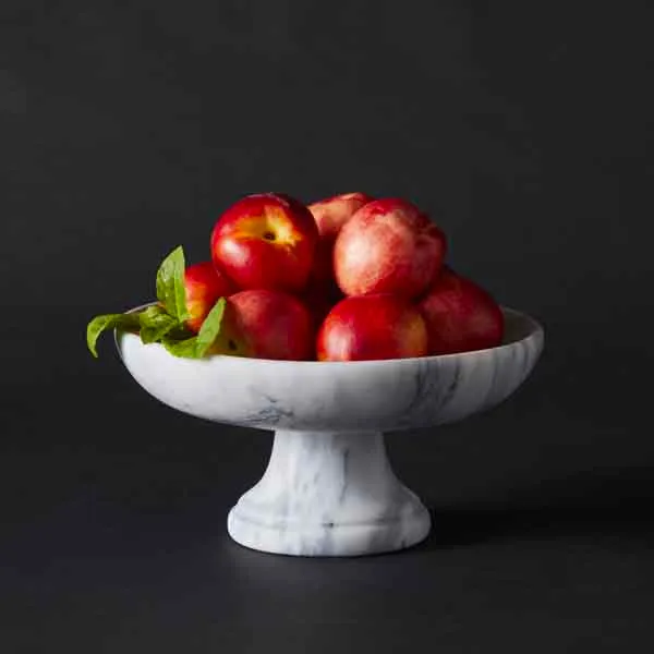 Nuvolo Marble Fruit Bowl