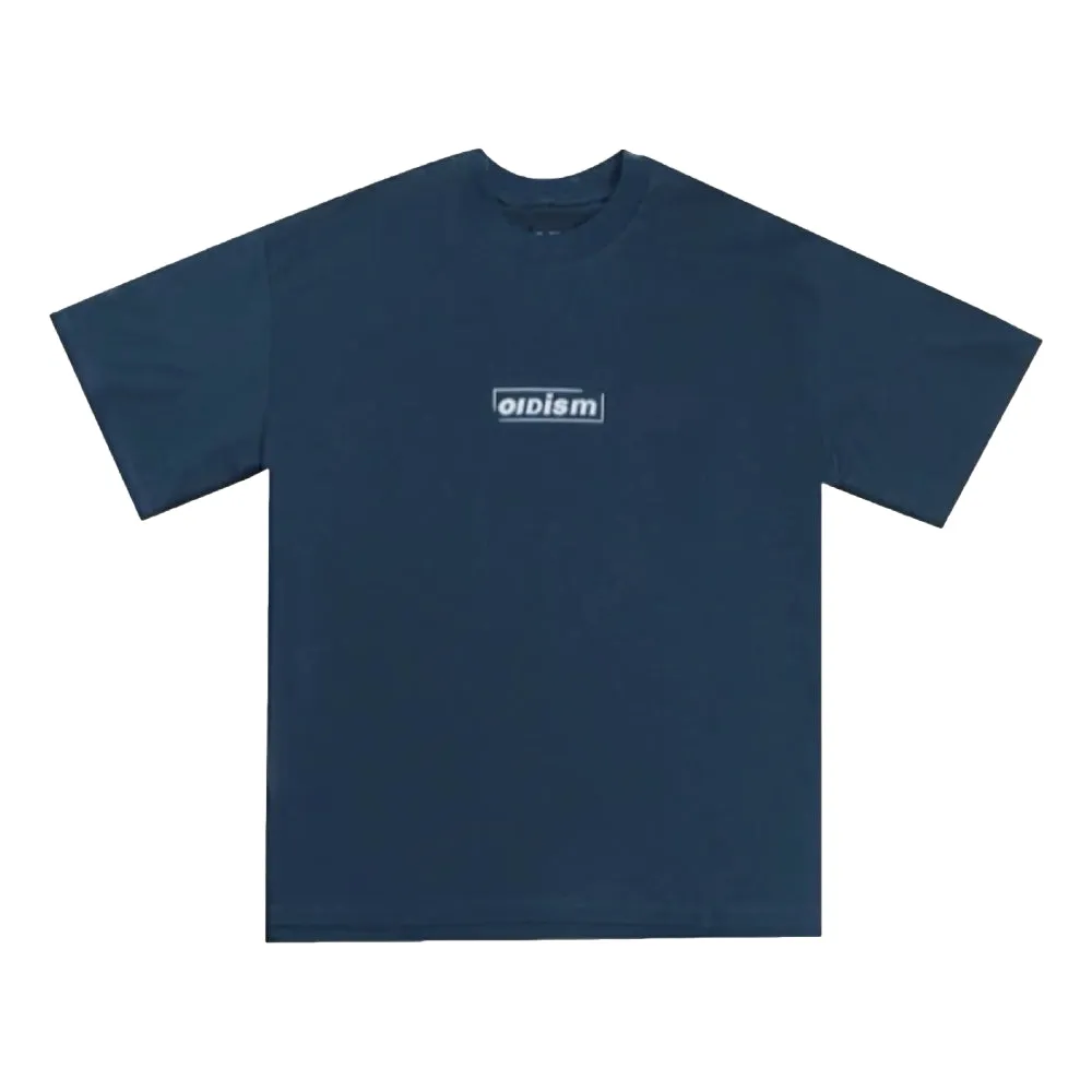 OLDISM OLD/SM  GOOD HOOD EMBROIDERY LOGO TEE-NAVY