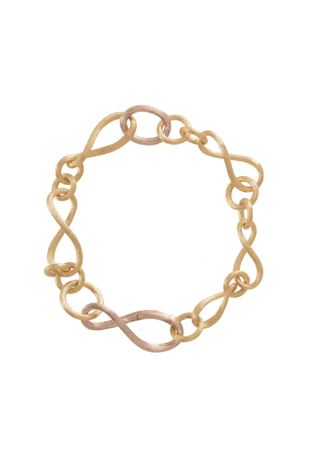 Ole Lynggaard Love 18KYRG Small Chain Link Bracelet