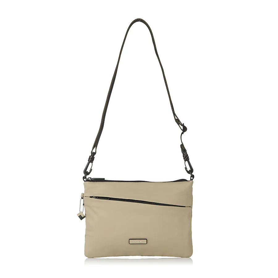 ORBIT FLAT CROSSBODY - COMET BEIGE