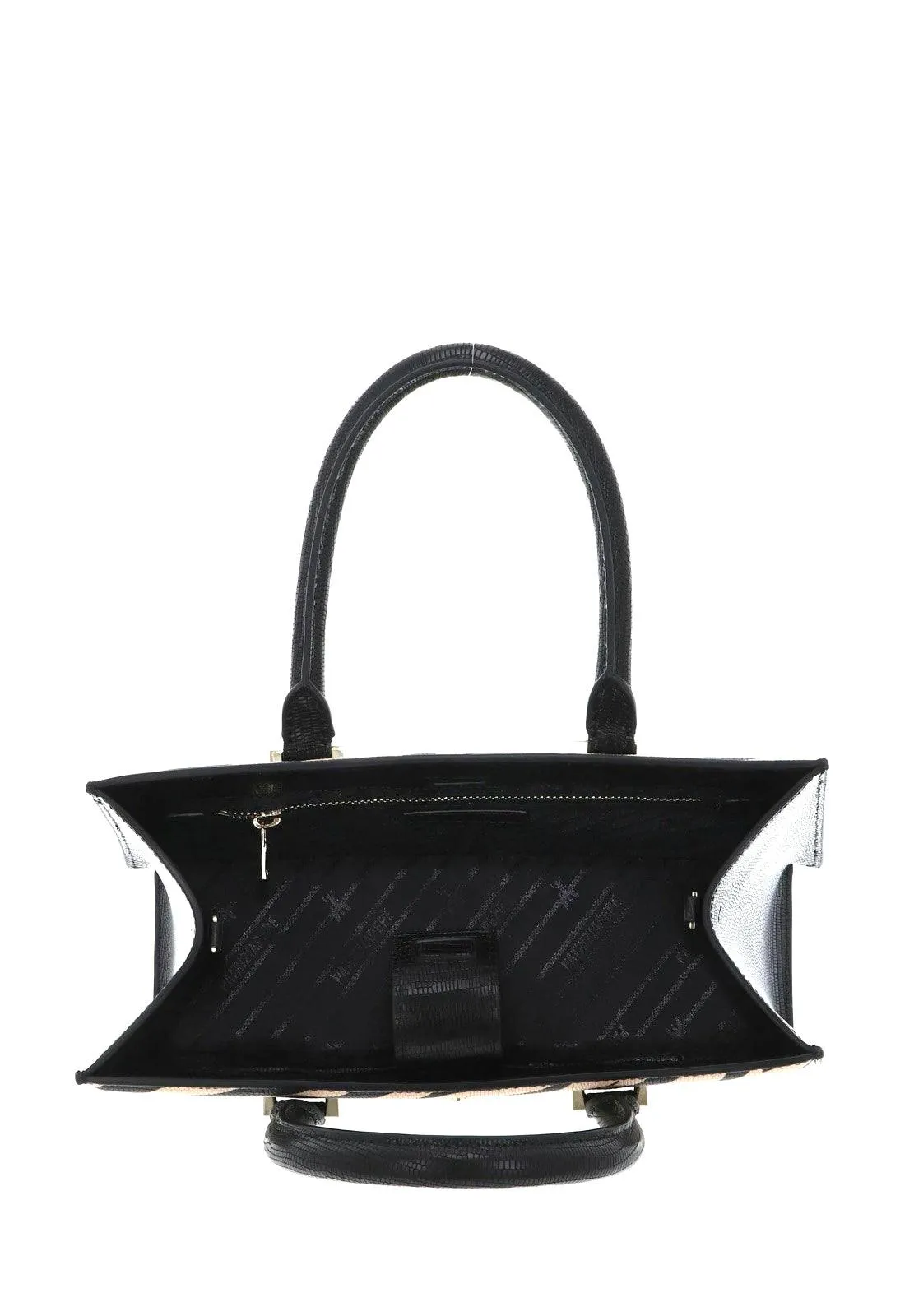 PATRIZIA PEPE Borsa Donna Fantasia Black Beige 8B0177-L098