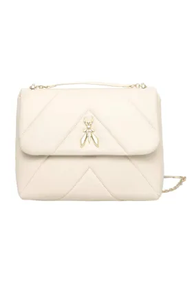 PATRIZIA PEPE Borsa Donna Off White Beige CBA302-L006