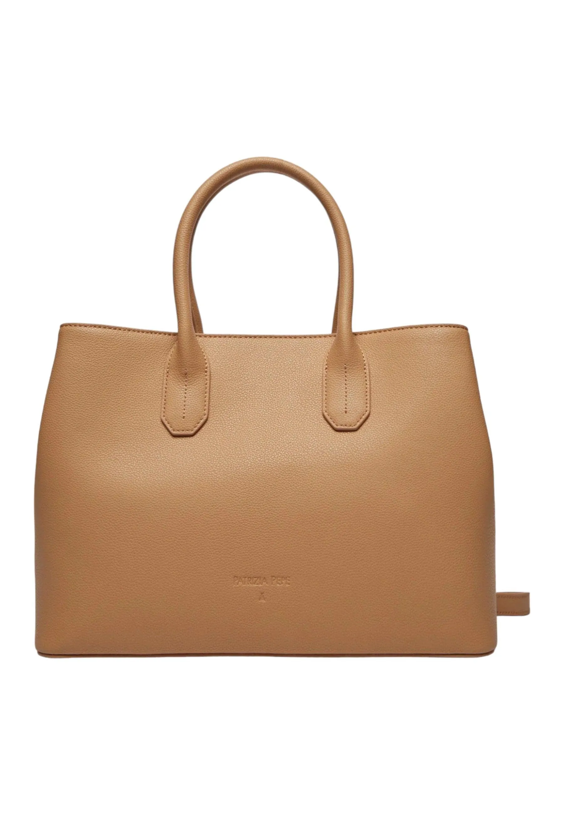 PATRIZIA PEPE Borsa Tote Large Donna Pompei Beige 8B0095-L001