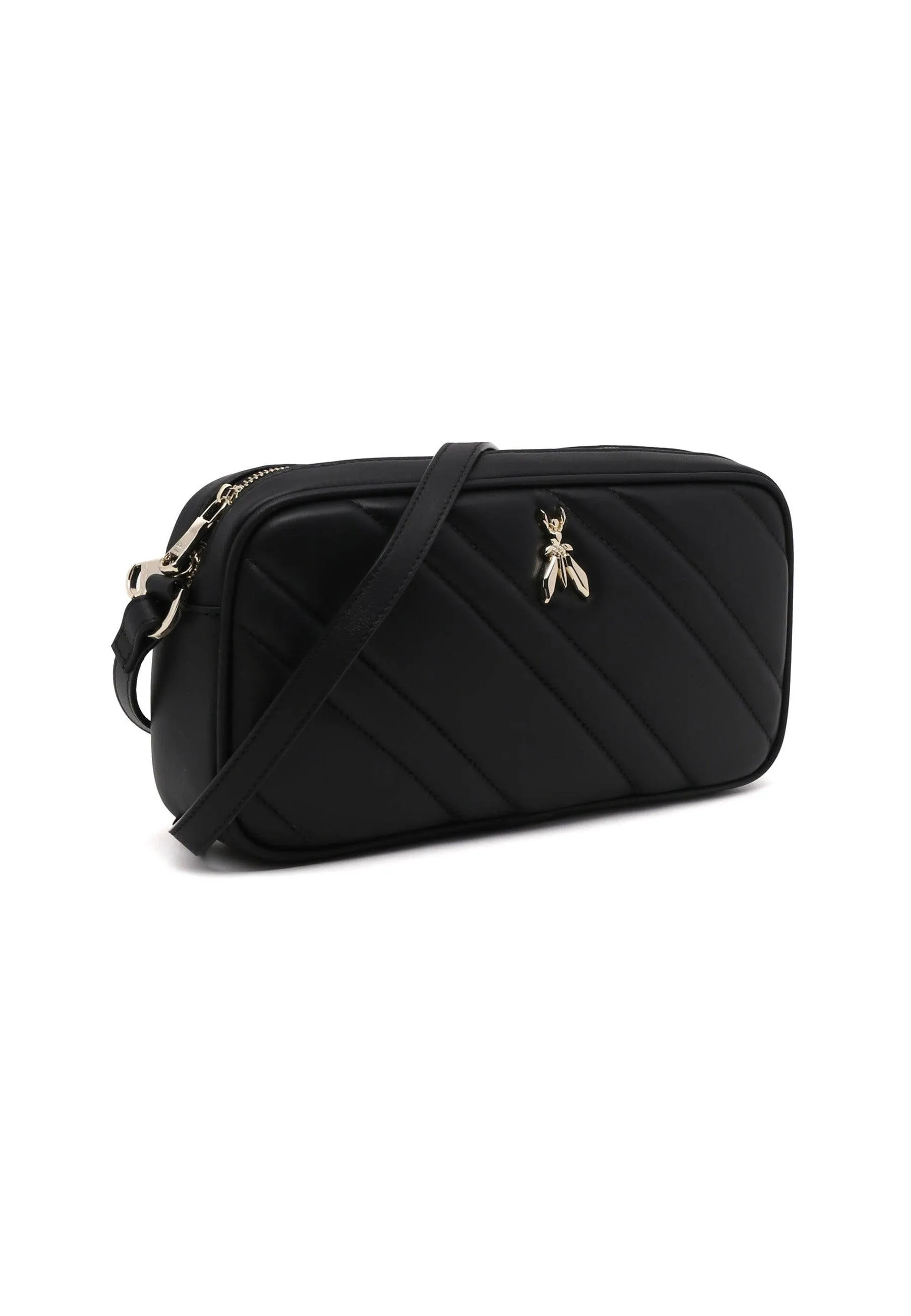 PATRIZIA PEPE Borsa Tracolla Crossbody Nero 8B0165-L004