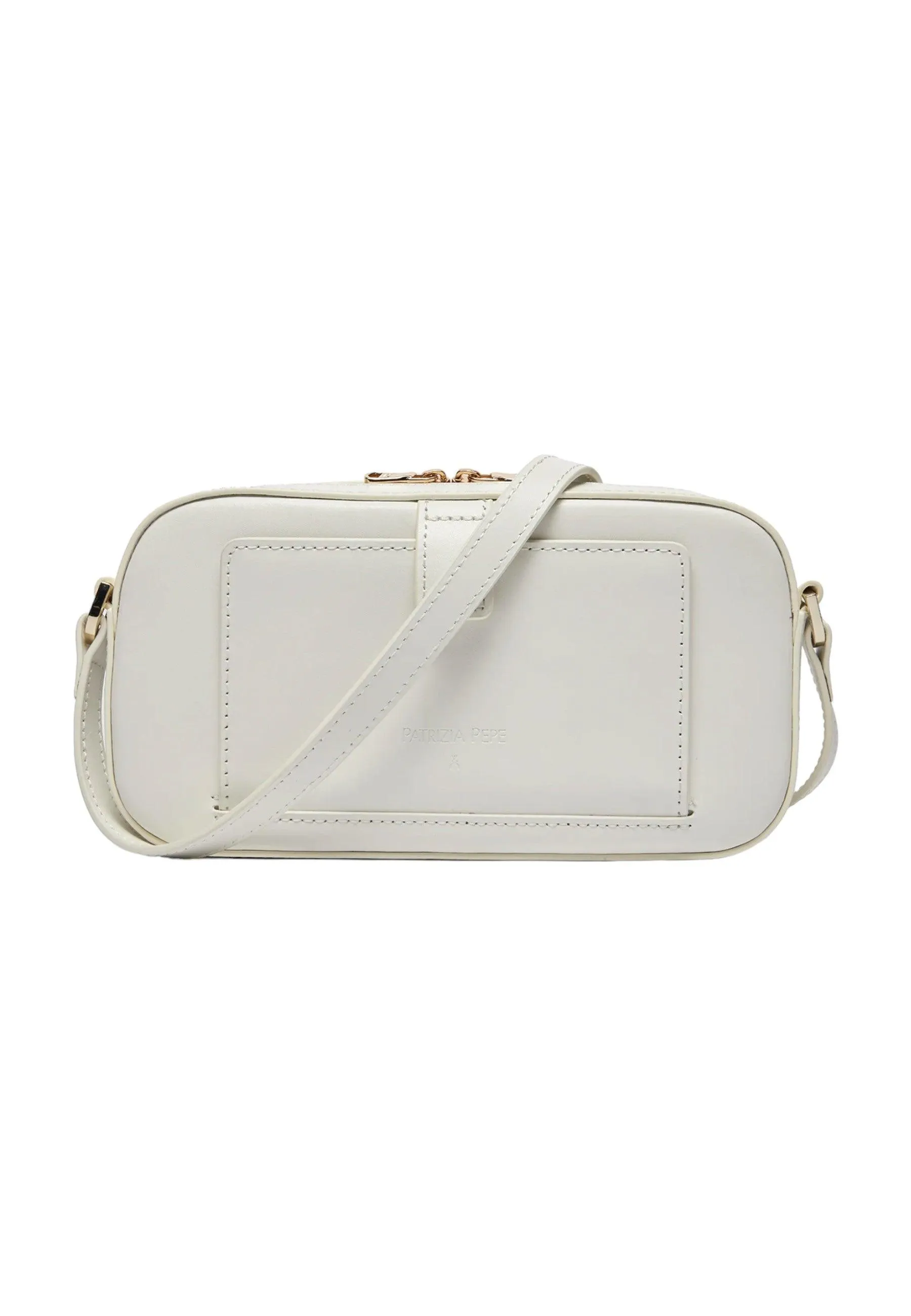 PATRIZIA PEPE Borsa Tracolla Donna Bianco 8B0152-L061