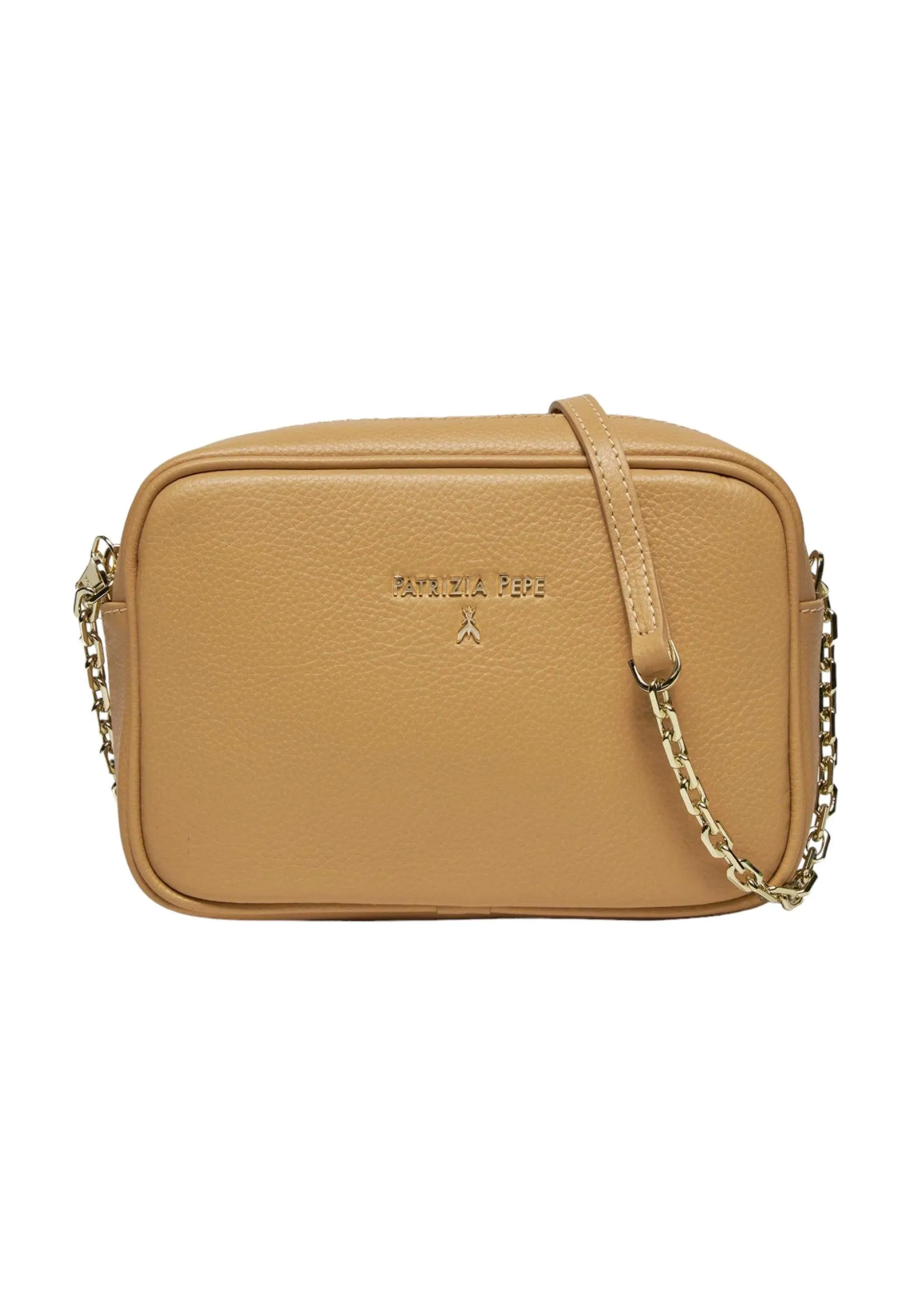 PATRIZIA PEPE Borsa Tracolla Donna Pompei Beige CB0071-L001