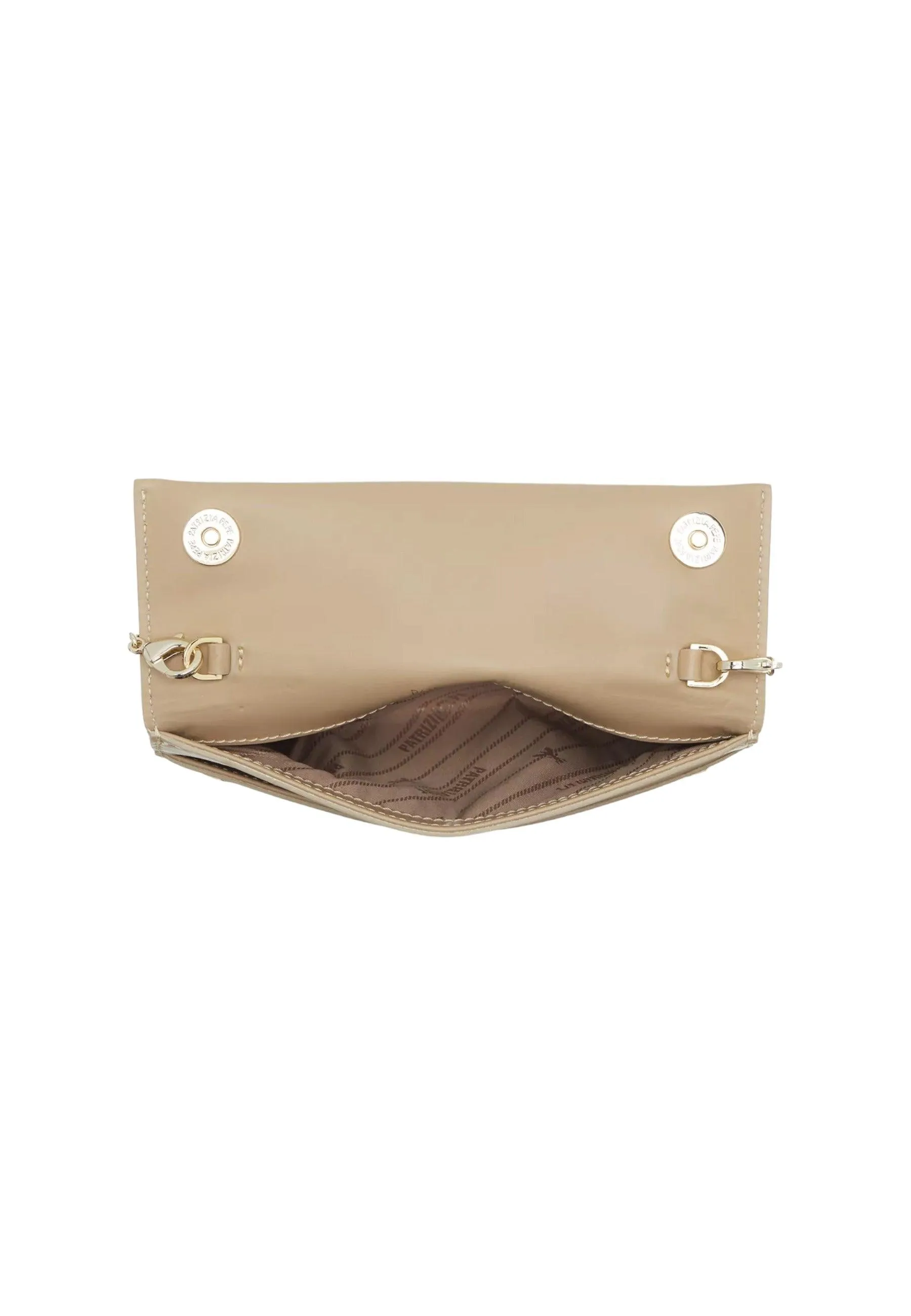 PATRIZIA PEPE Pochette Winter Sand Beige 2B0050-L011